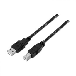 Cabo de impressora Aisens USB-A 2.0 Macho para USB-B Macho 1,8m