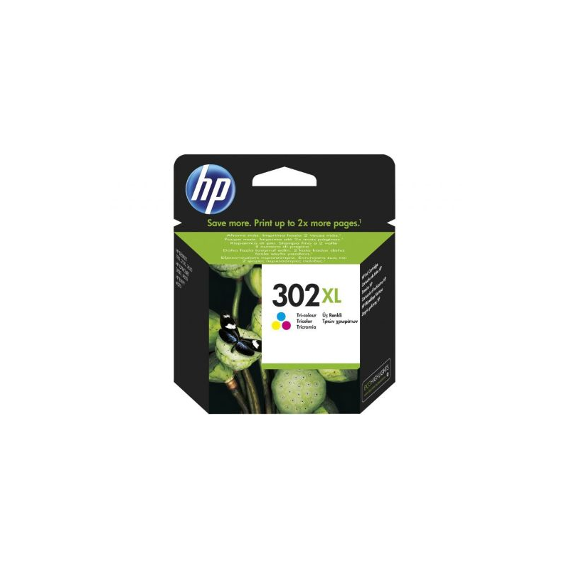 Tinteiro Original HP 302 XL Cor