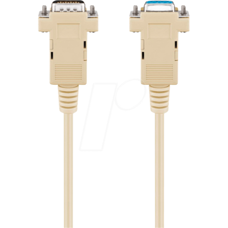 Cabo Goobay DB9 Macho para DB9 Fêmea