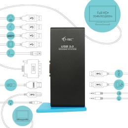 Docking Station i-tec USB 3.0 Dual HDMI / DVI