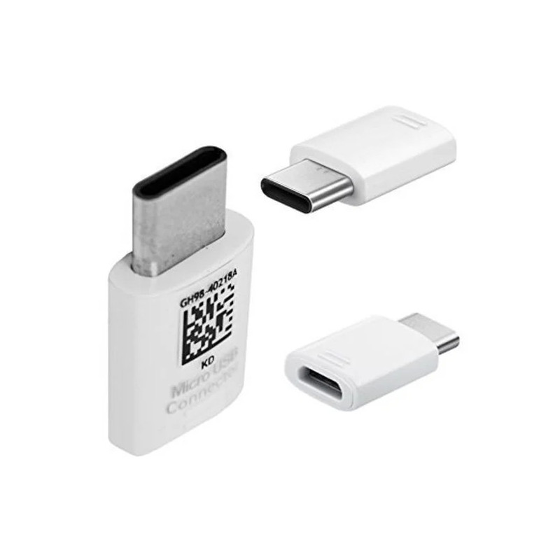 Adaptador Micro USB Fêmea para USB-C Macho