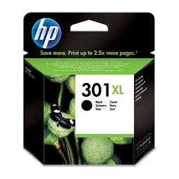 Tinteiro Original HP 301 XL - Preto