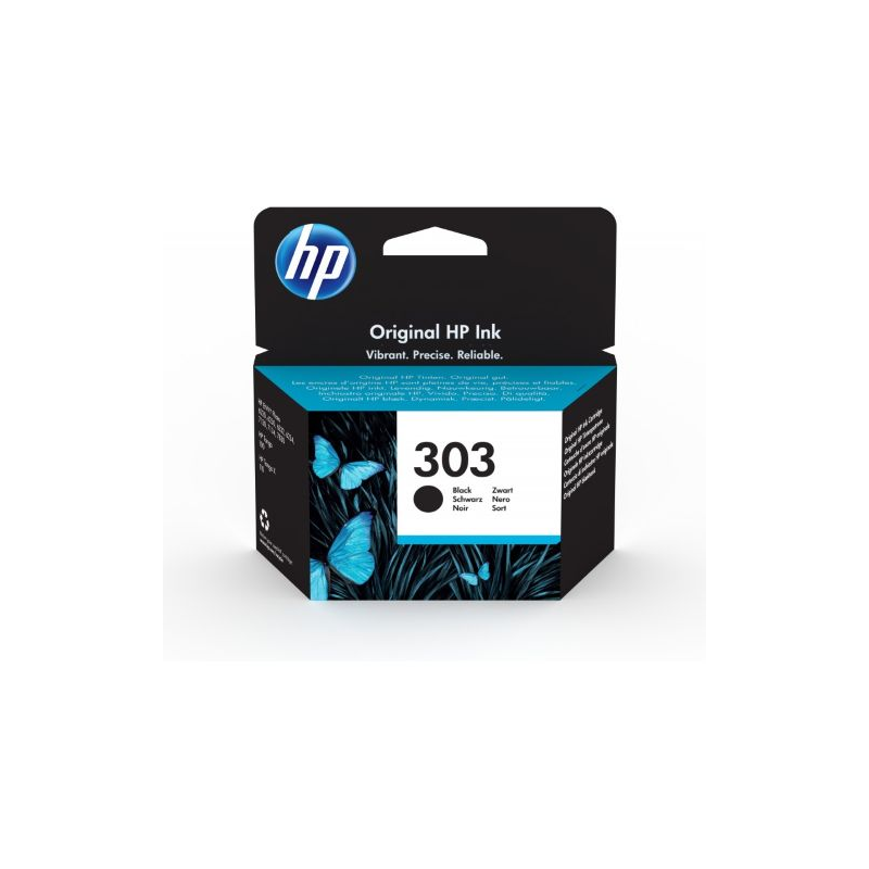 Tinteiro Original HP 303 Black Cartridge