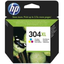 Tinteiro Original HP 304 XL - Cor