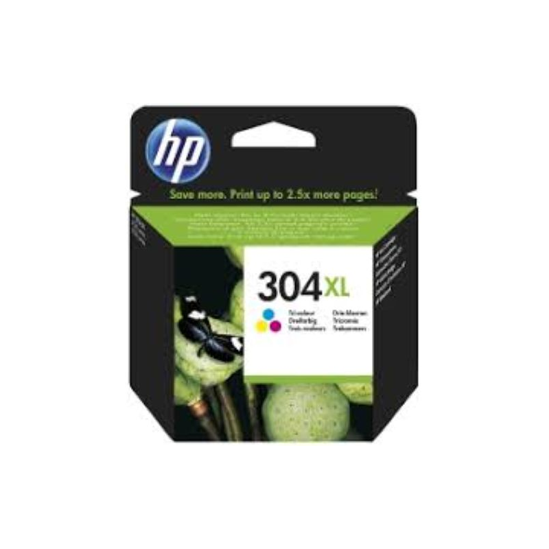 Tinteiro Original HP 304 XL - Cor