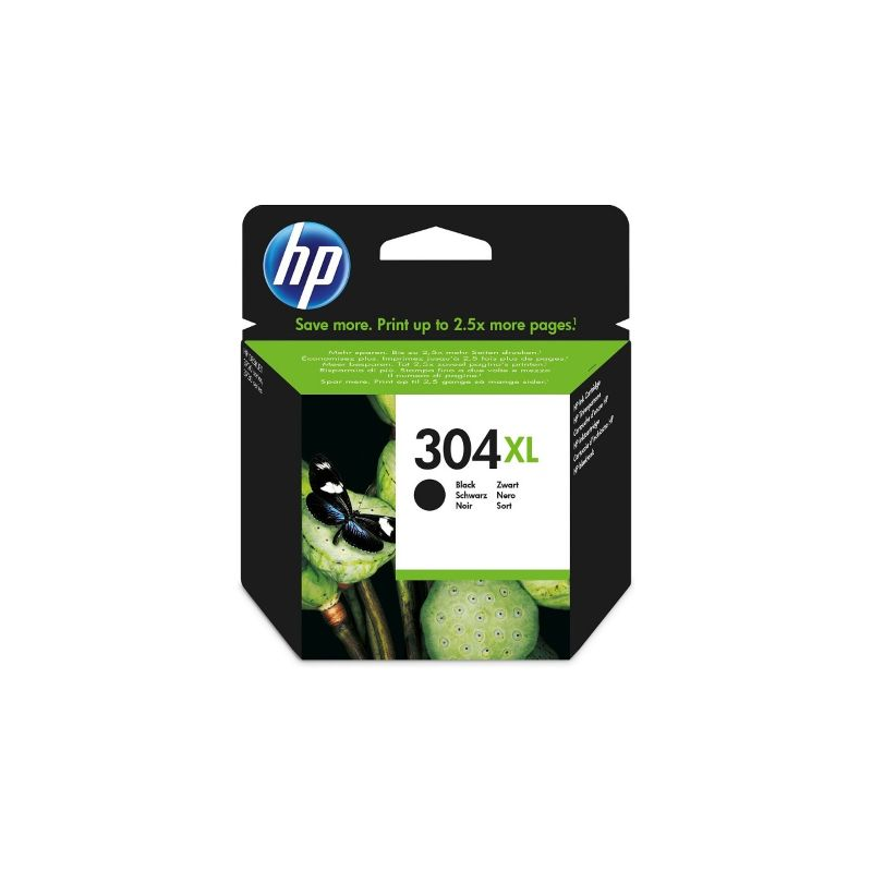Tinteiro Original HP 304 XL - Preto