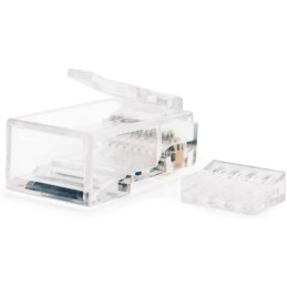 Nanocable Ficha de Rede RJ45 8 fios Cat.6 - 100 unidades