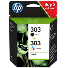 Tinteiro Original HP 303 Combo 2-Pack