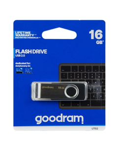 Pen Drive USB2.0 16GB UTS2 (Preto) - GOODRAM